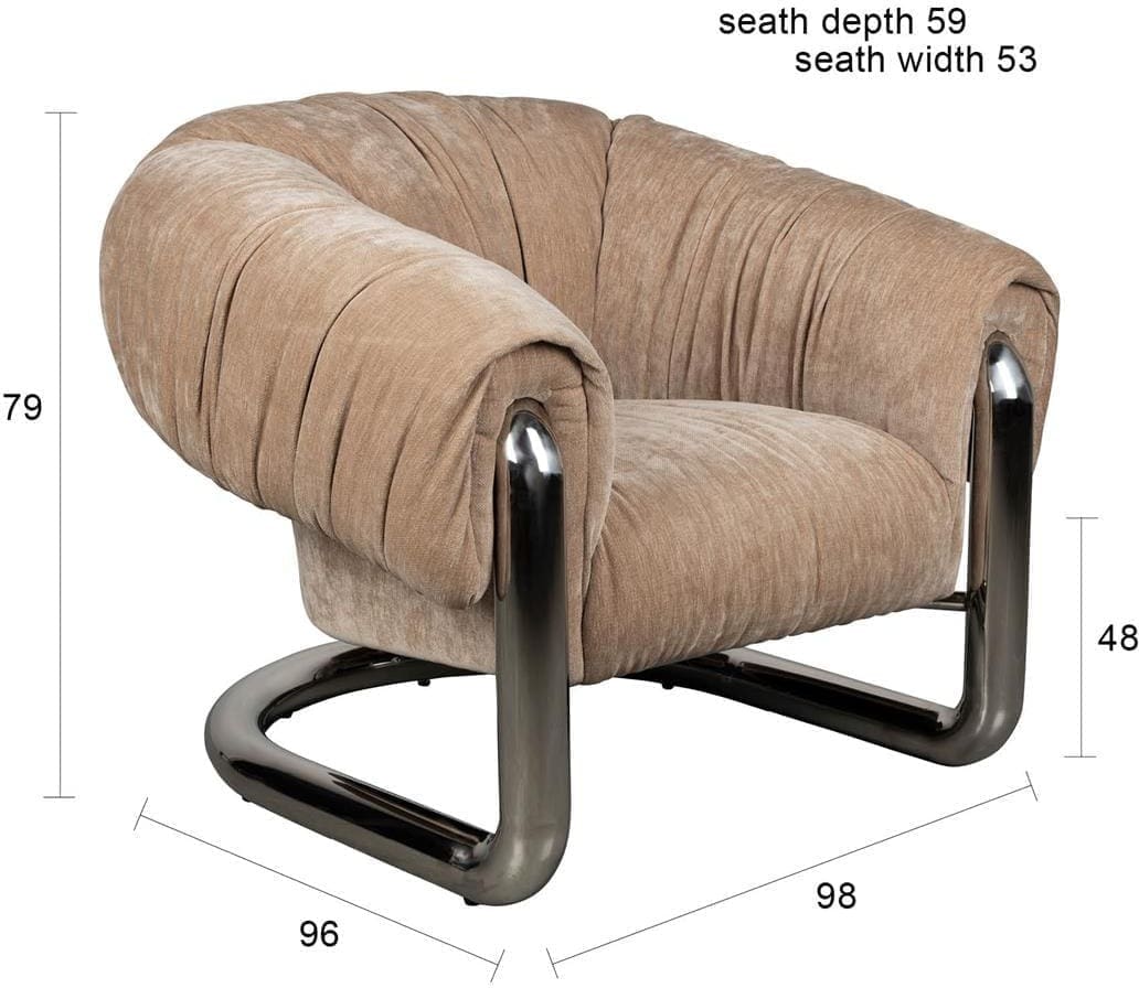Fauteuil Marly Dutchbone Eetkamerstoel ZVR1001698