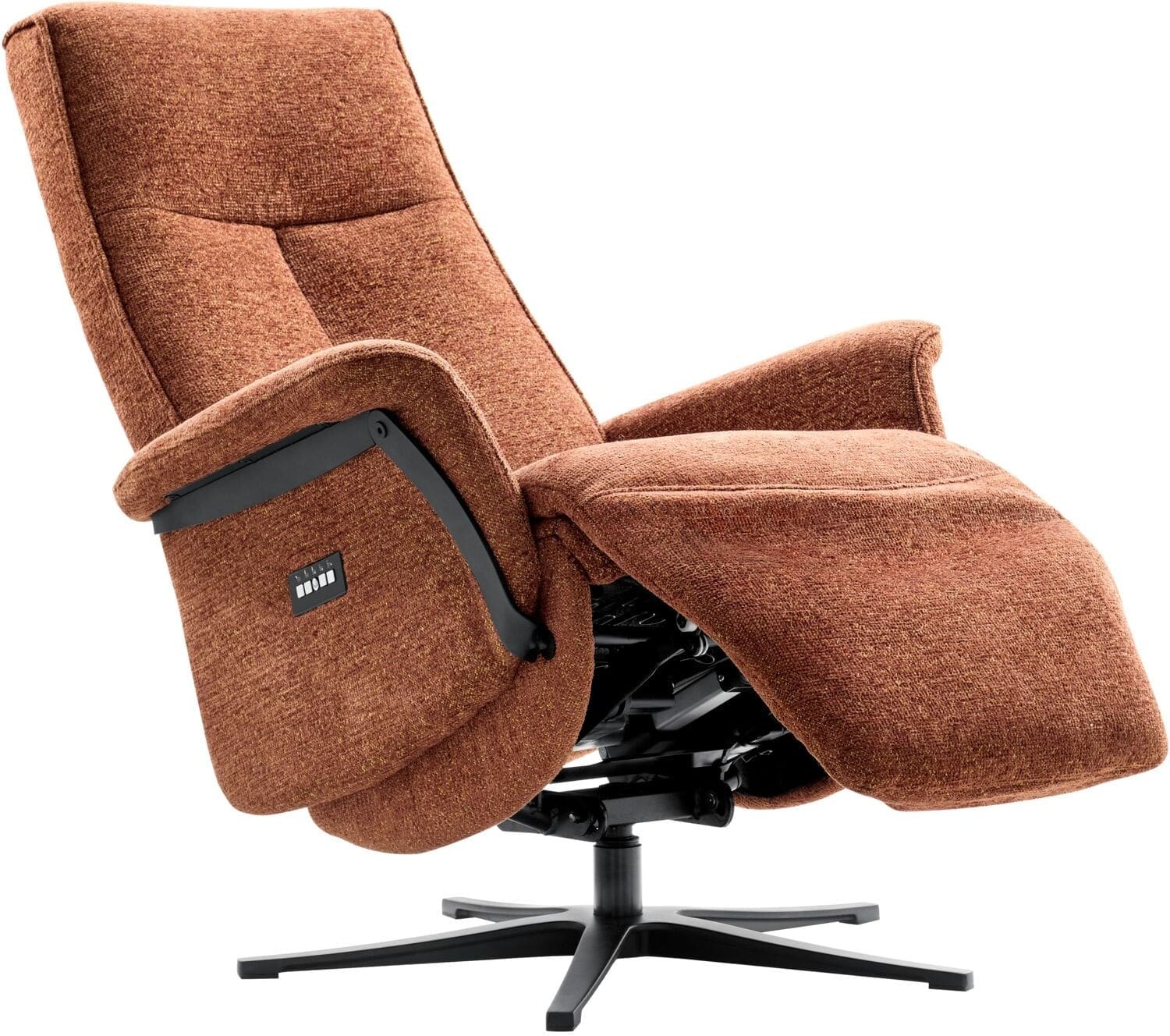 INHOUSE Relaxfauteuil Lunara bruin Bruin Fauteuil