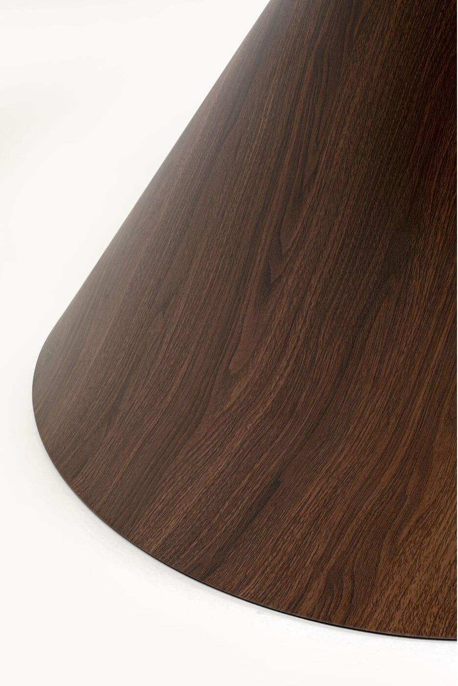 Tafel Cono Travertin Walnut Ø120cm Kare Design Eettafel 71533