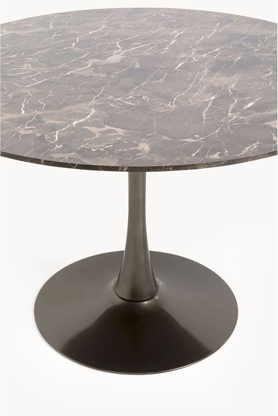 Tafel High Society Grey Ø110cm Kare Design Eettafel 71424