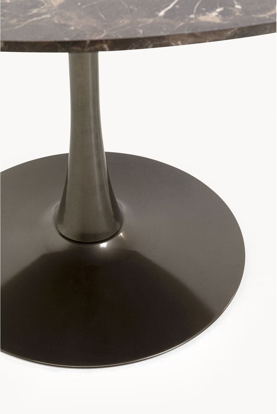 Tafel High Society Grey Ø110cm Kare Design Eettafel 71424