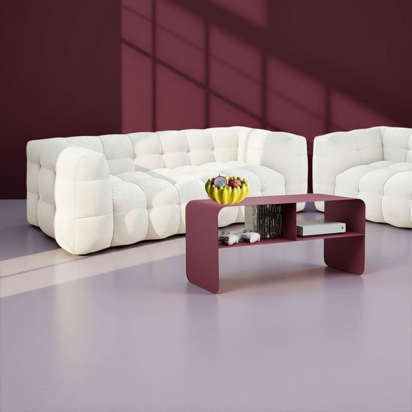 Tv-dressoir Lounge M Berry 90x44cm Kare Design Tv-meubel|Tv-dressoir 71710
