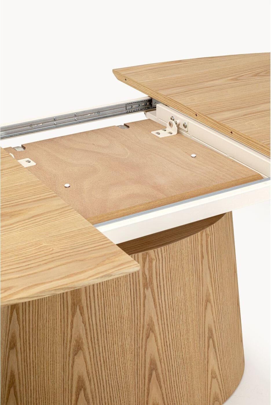 Uitschuiftafel Benvenuto Oak 200(50)x110cm Kare Design Uitschuiftafel 71420