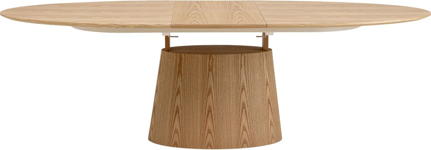 Uitschuiftafel Benvenuto Oak 200(50)x110cm Kare Design Uitschuiftafel 71420