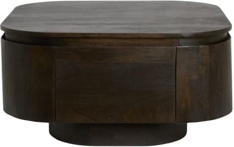 Light & Living Salontafel Ryma - hout chocolade bruin Bruin Salontafel