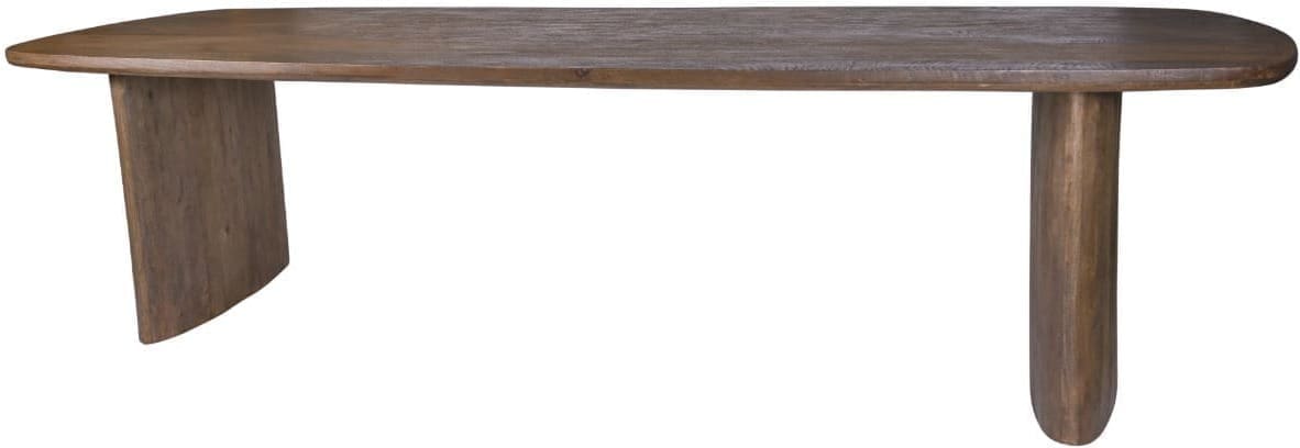 Livingfurn Eettafel Tyler 300cm Bruin|Naturel Eettafel