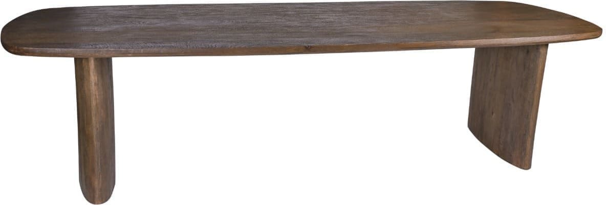 Livingfurn Eettafel Tyler 300cm Bruin|Naturel Eettafel