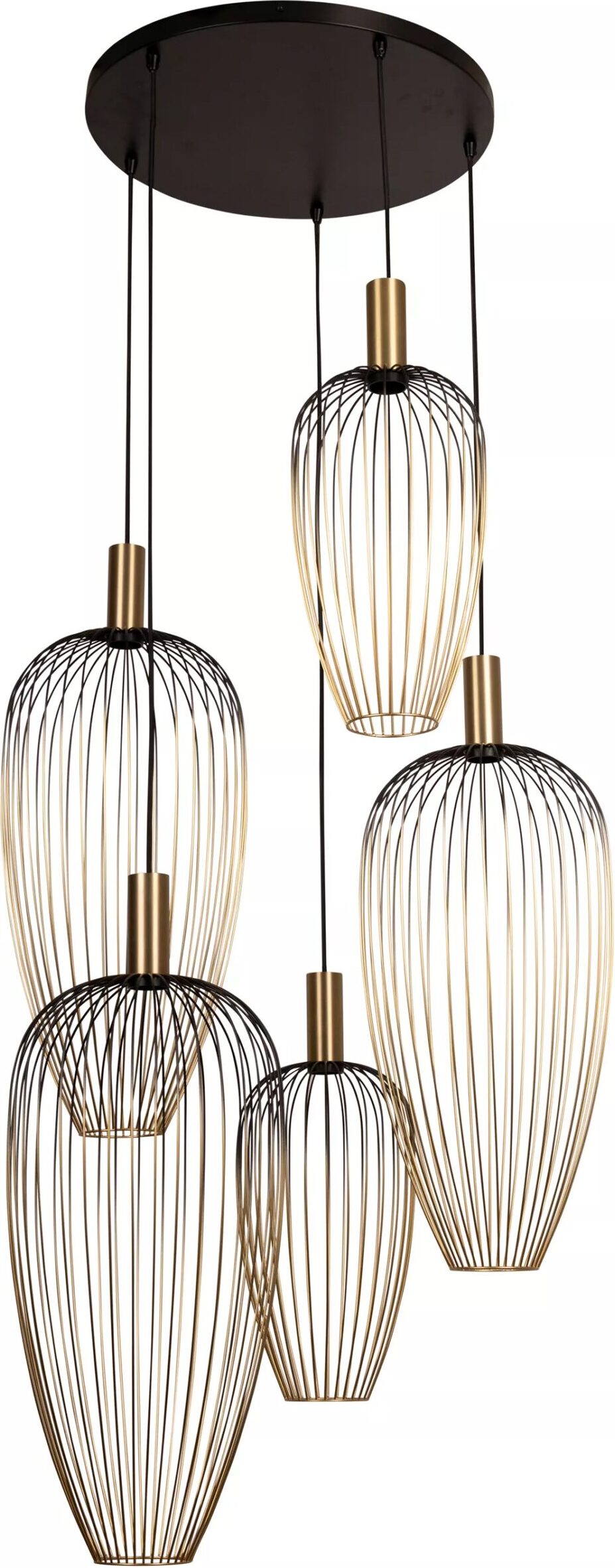 Aurelie Hanglamp 5xGU10 (mr11) - Goud | Vibes Lucide Hanglamp 21442/15/10