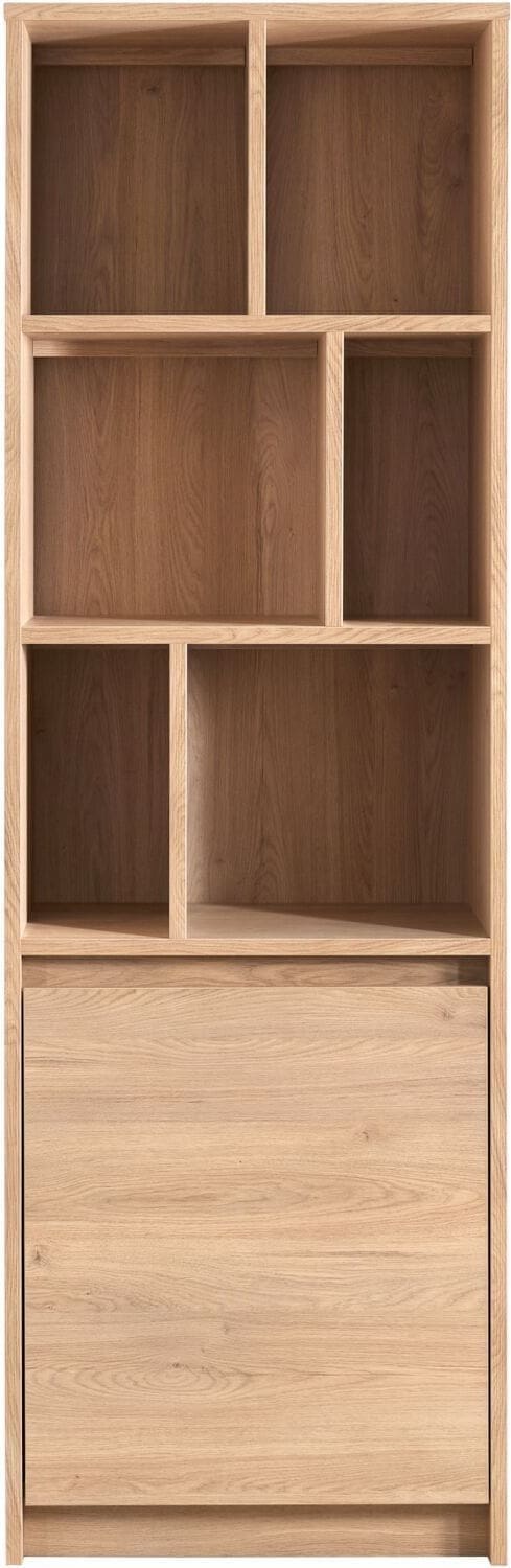 Profijt Meubel Boekenkast Quebec 201x64x45 cm Bruin Boekenkast|Kast