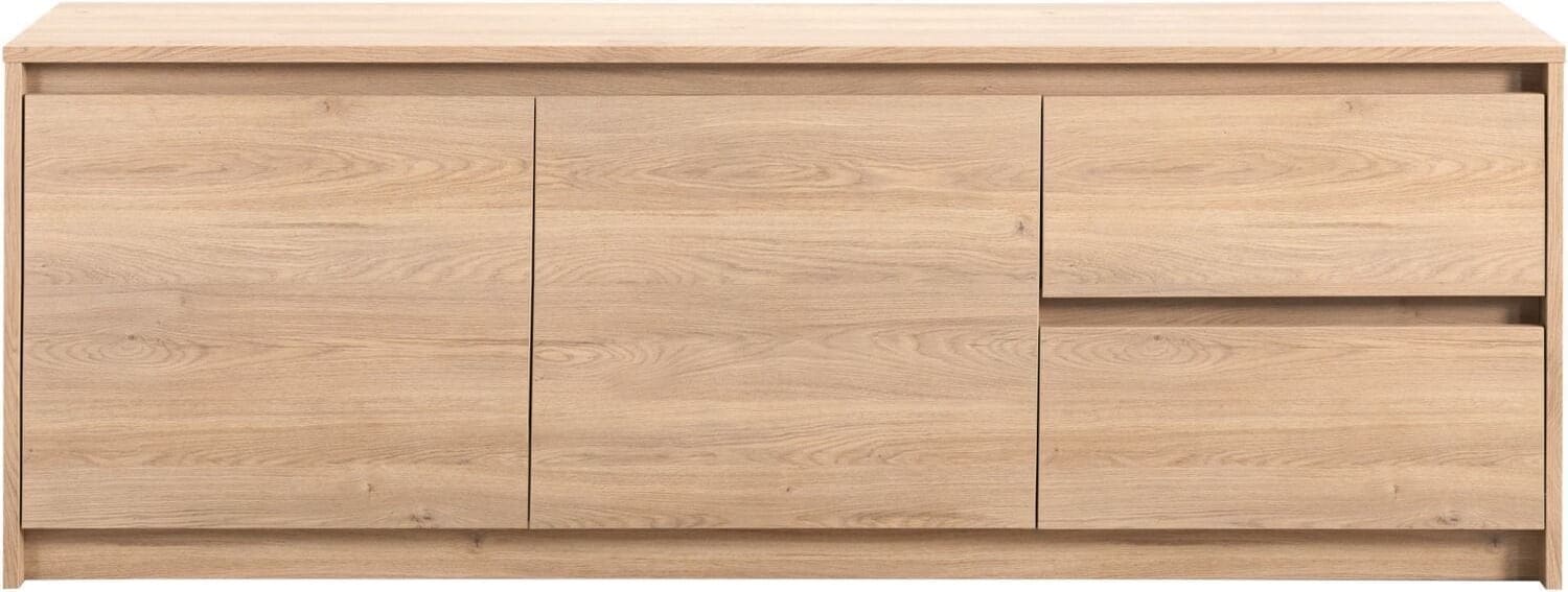 Profijt Meubel Dressoir Quebec 70x200x45 cm Bruin Dressoir
