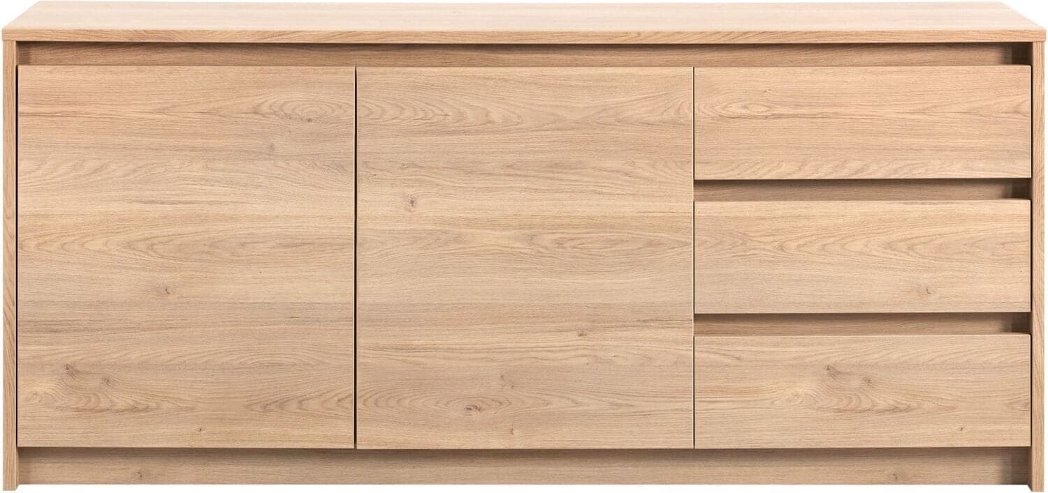 Profijt Meubel Dressoir Quebec 80x180x45 cm Bruin Dressoir