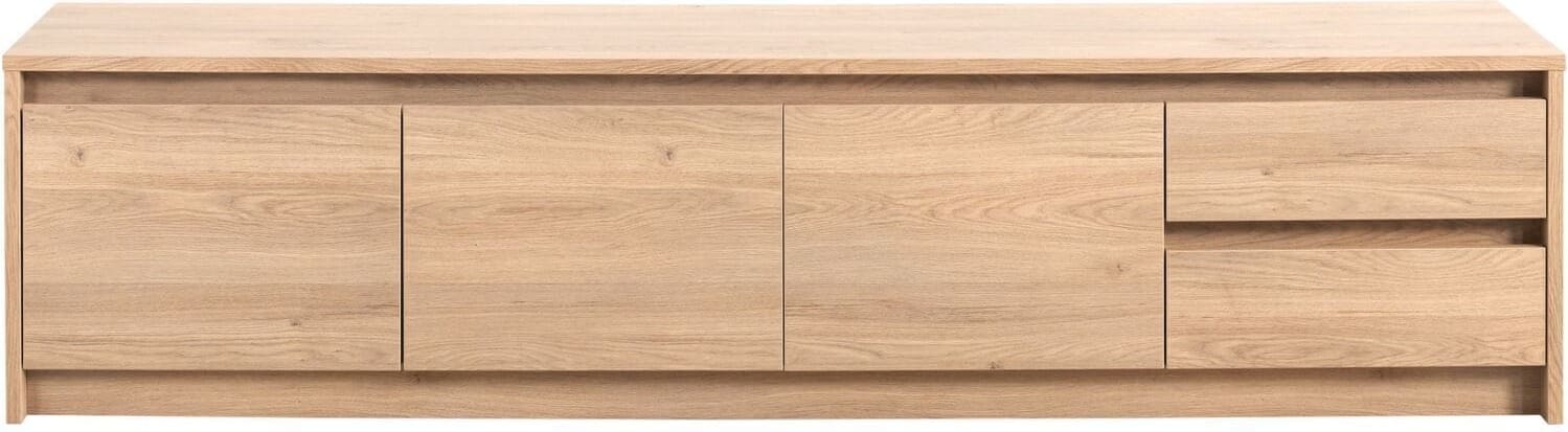 Profijt Meubel Tv-meubel Quebec 211 cm Bruin Tv-meubel|Tv-dressoir