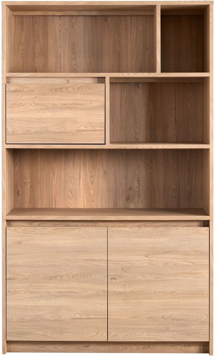 Profijt Meubel Wandmeubel Quebec 200x120x45 cm Bruin Wandkast|Kast