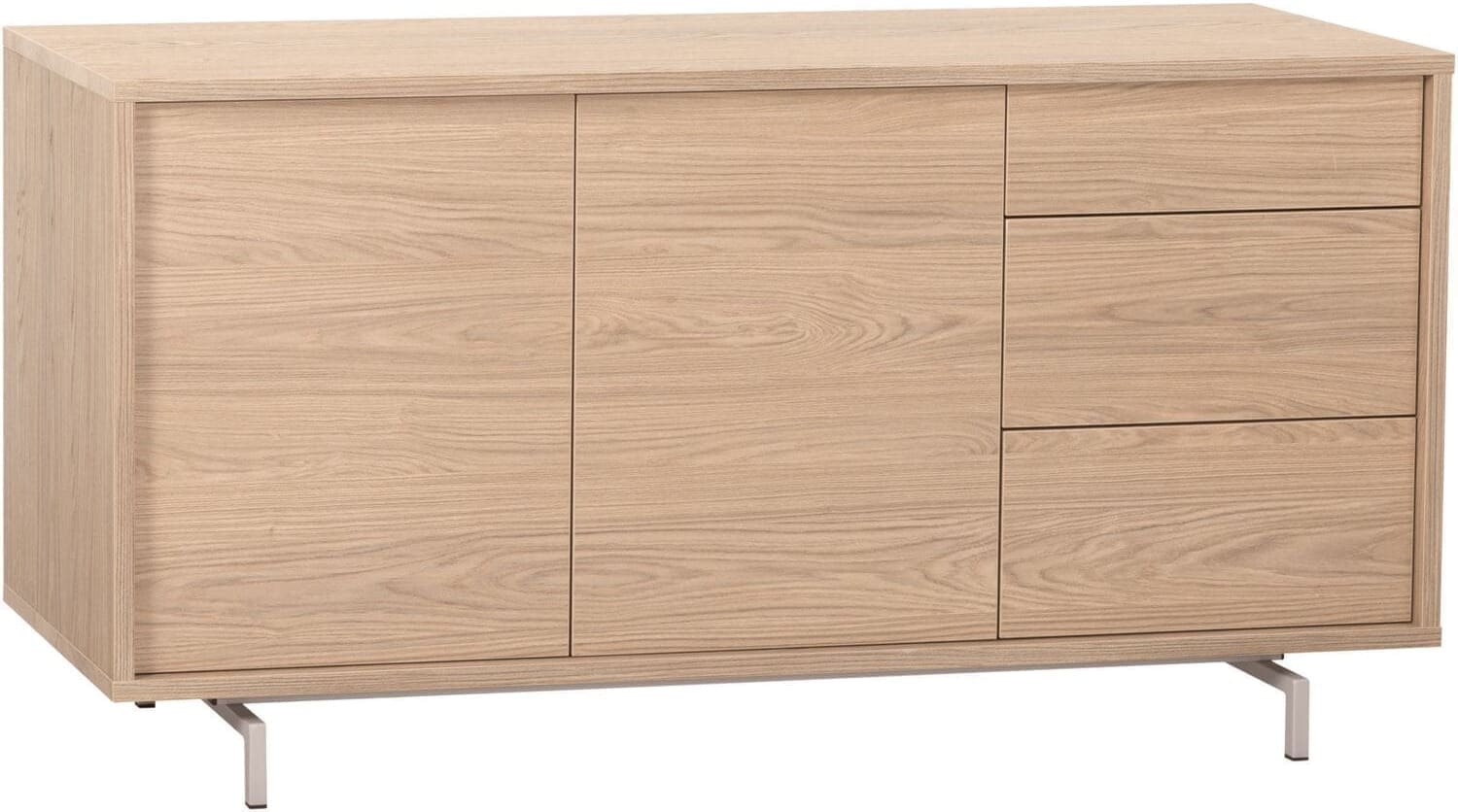 Pronto Wonen Dressoir Famosa 76x150x45 cm bruin Bruin Dressoir