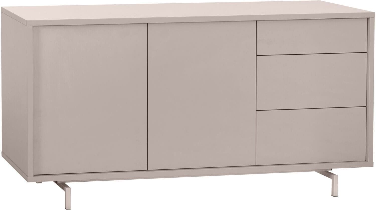 Pronto Wonen Dressoir Famosa 76x150x45 cm grijs Grijs Dressoir