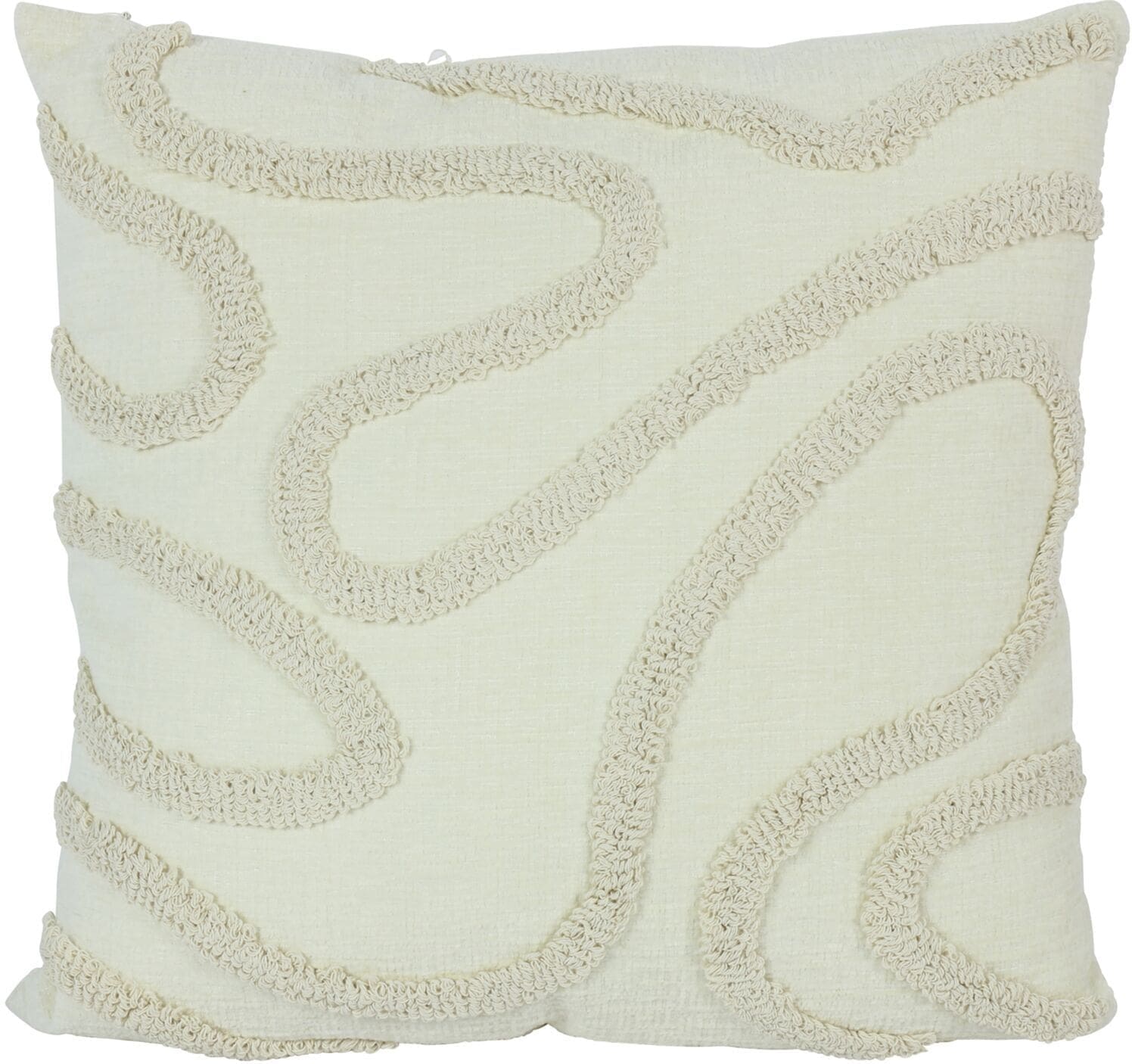 Pronto Wonen Sierkussen Chienti wit Wit Woonaccessoire