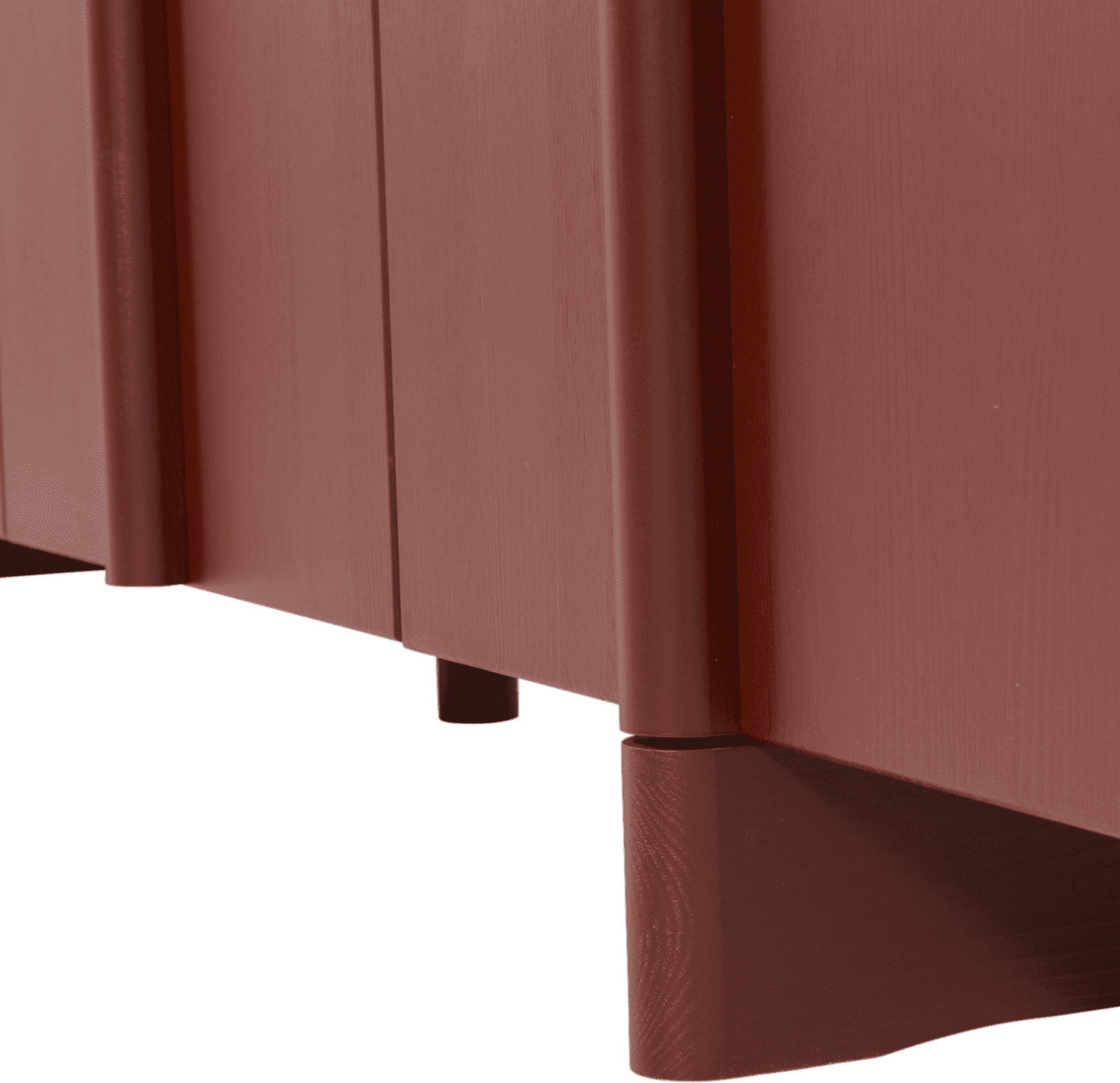 WOOOD Basu dressoir grenen bordeauxrood Bordeaux Dressoir|Kast