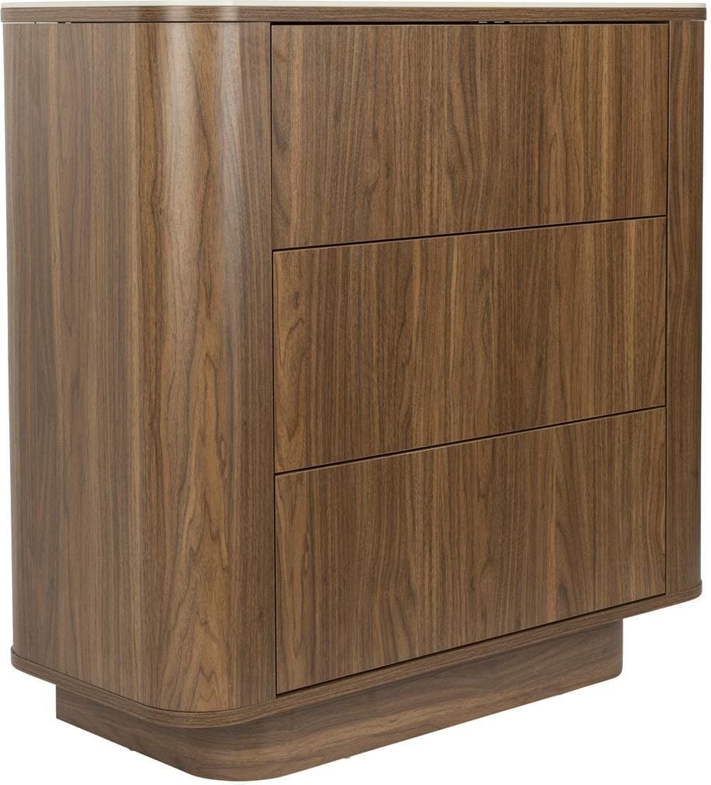 Drawer Almira Walnut White Label Living Ladekast ZVR1001466