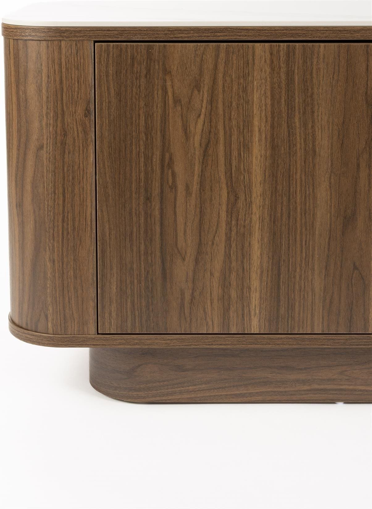 Dressoir Low Almira Walnut White Label Living Dressoir ZVR1001460