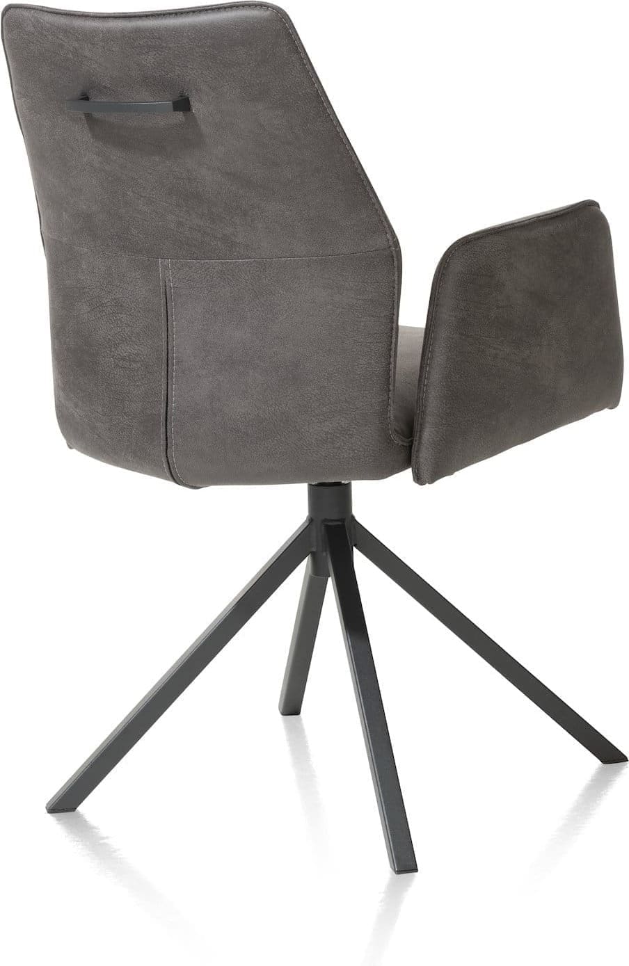 Armstoel franky draaibaar pocket - off black - Afbeelding 4