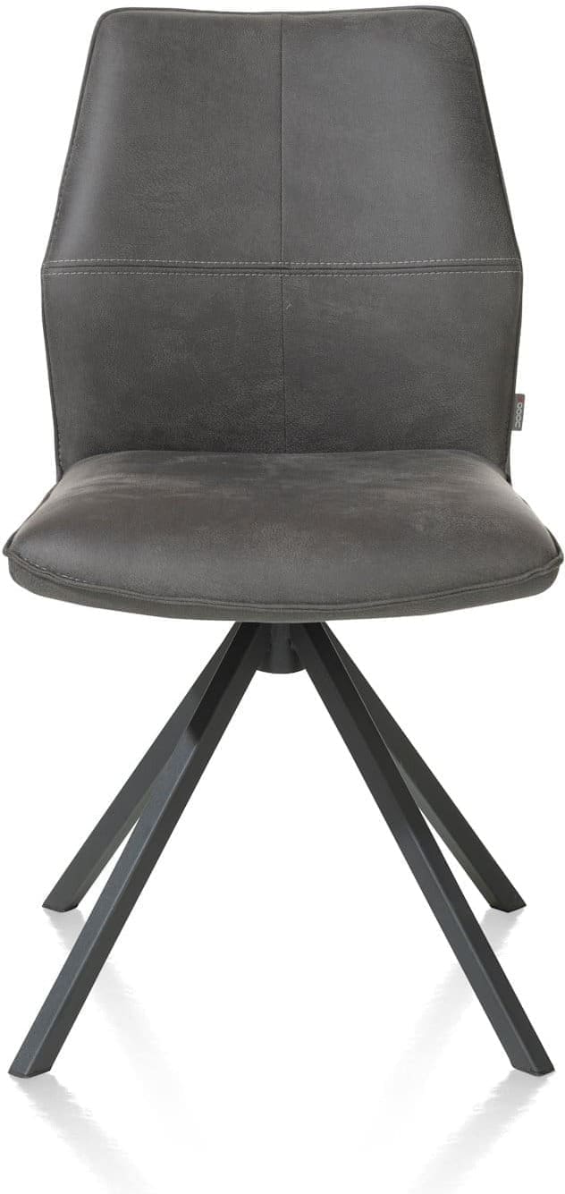 Eetkamerstoel franky draaibaar pocket - off black - Afbeelding 2