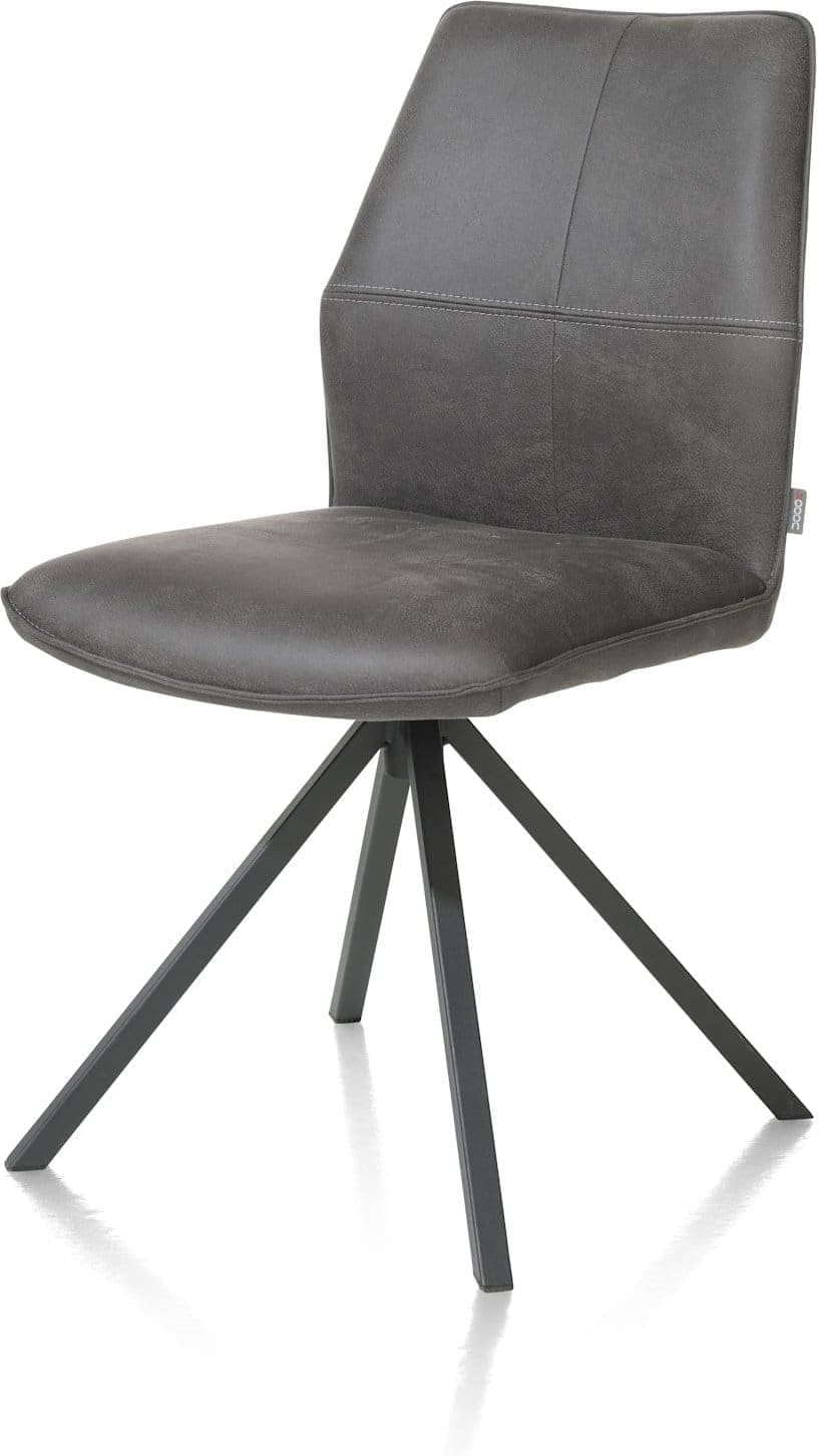 Eetkamerstoel franky draaibaar pocket - off black