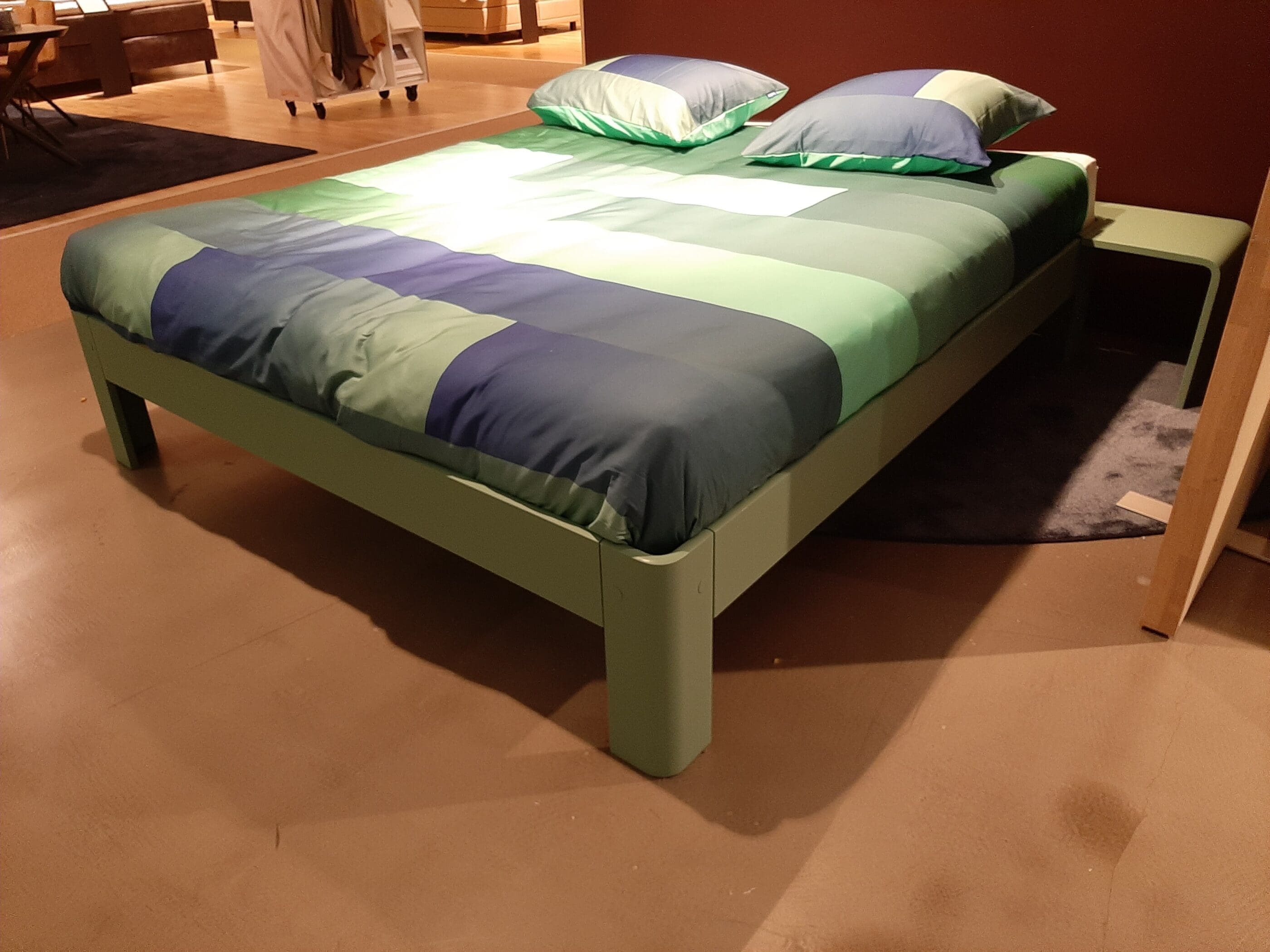Auronde bed incl. matrassen + spiraalbodems **SHOWROOMMODEL** - Afbeelding 3