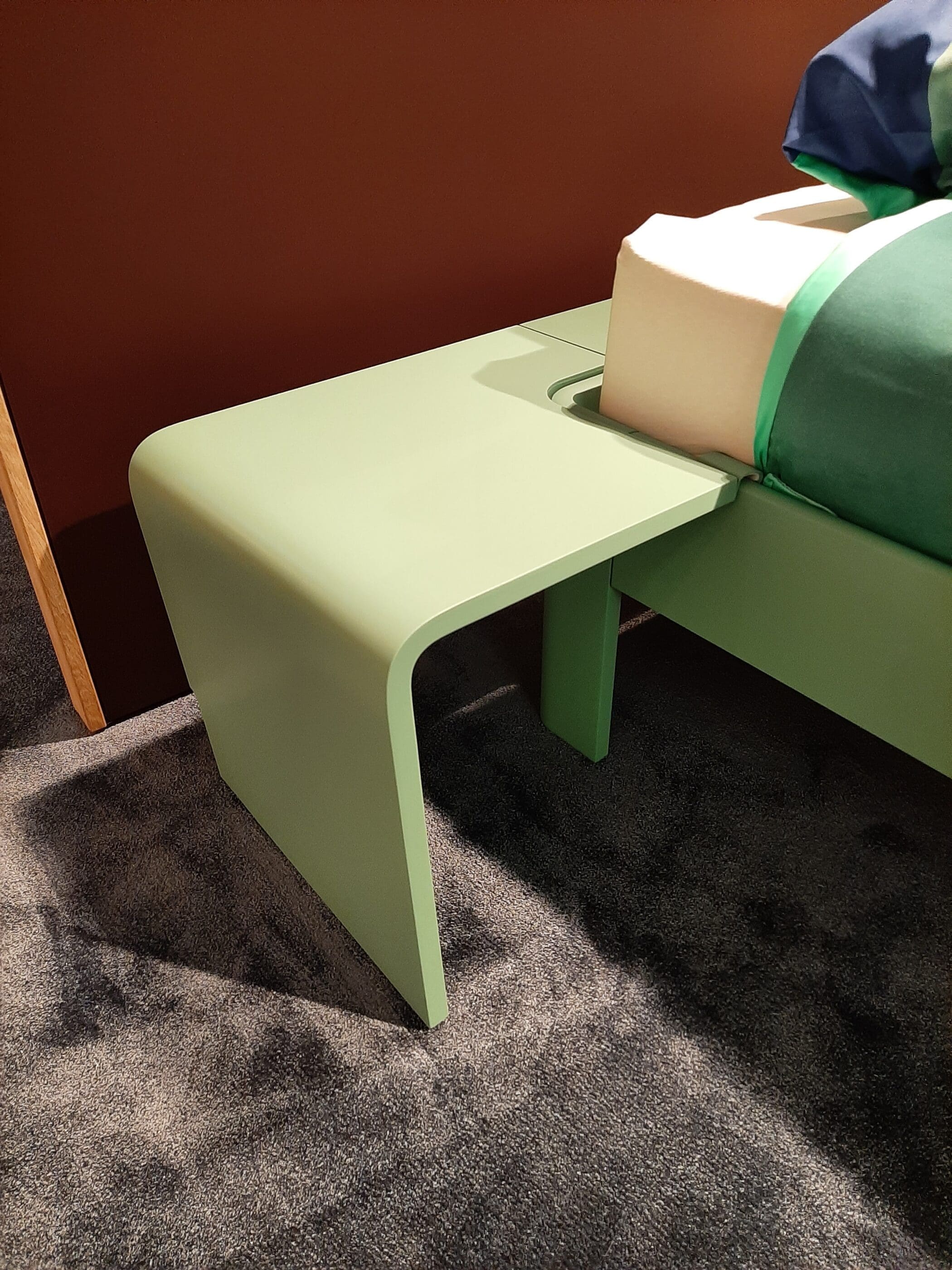 Auronde bed incl. matrassen + spiraalbodems **SHOWROOMMODEL** - Afbeelding 4