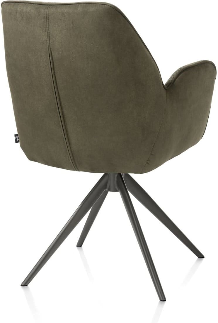 Bell armstoel - draai+relax+pocket - grafiet/mosgroen - Afbeelding 4