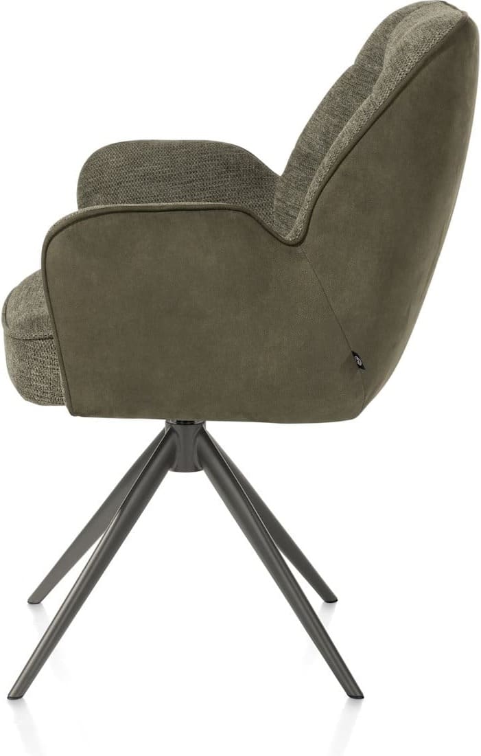 Bell armstoel - draai+relax+pocket - grafiet/mosgroen - Afbeelding 3
