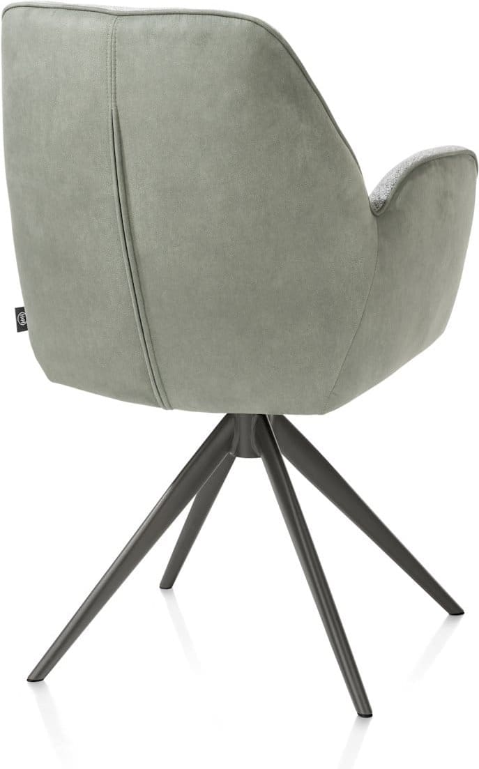 Bell armstoel - draai+relax+pocket - grafiet/olijf - Afbeelding 4