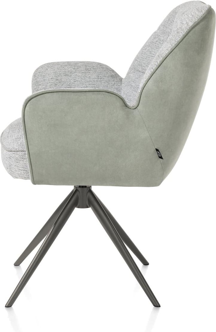 Bell armstoel - draai+relax+pocket - grafiet/olijf - Afbeelding 3