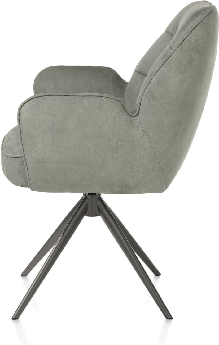 Bell armstoel - draai+relax+pocket - grafiet/olijf - Afbeelding 3