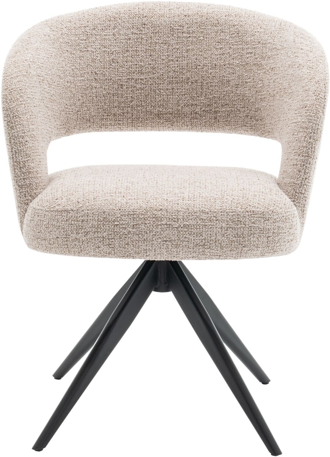 INHOUSE Eetkamerstoel Corania beige Beige Eetkamerstoel