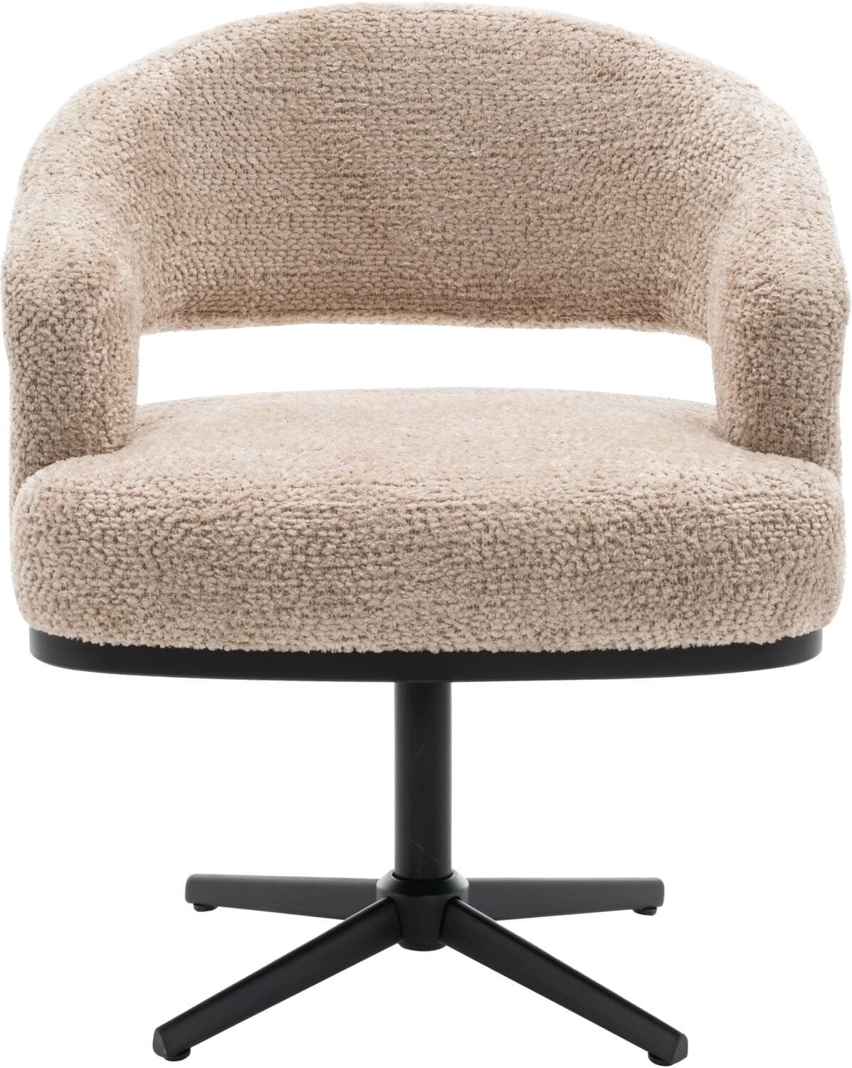 INHOUSE Eetkamerstoel Noalita beige Beige Eetkamerstoel