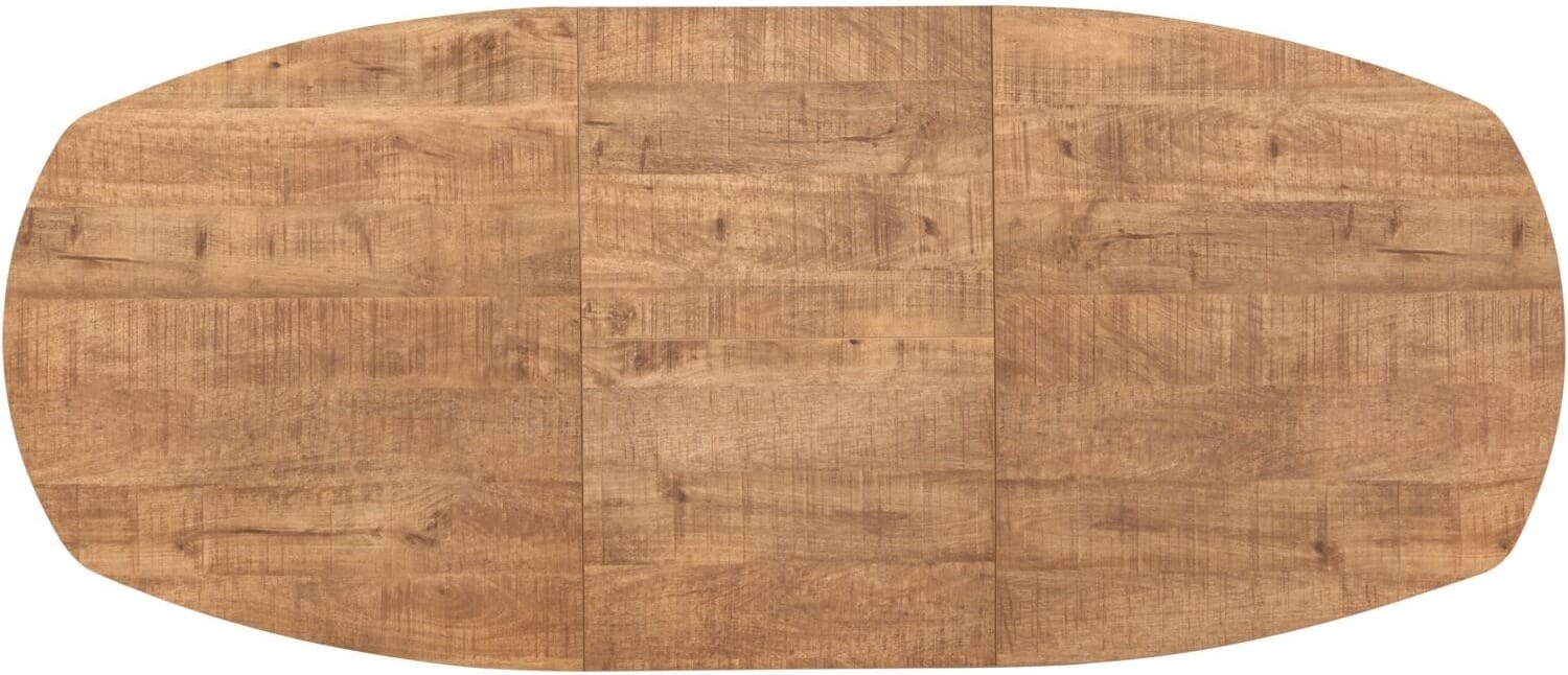 INHOUSE Eettafel Marinda 60cm uitschuifbaar 150x85cm Eettafel