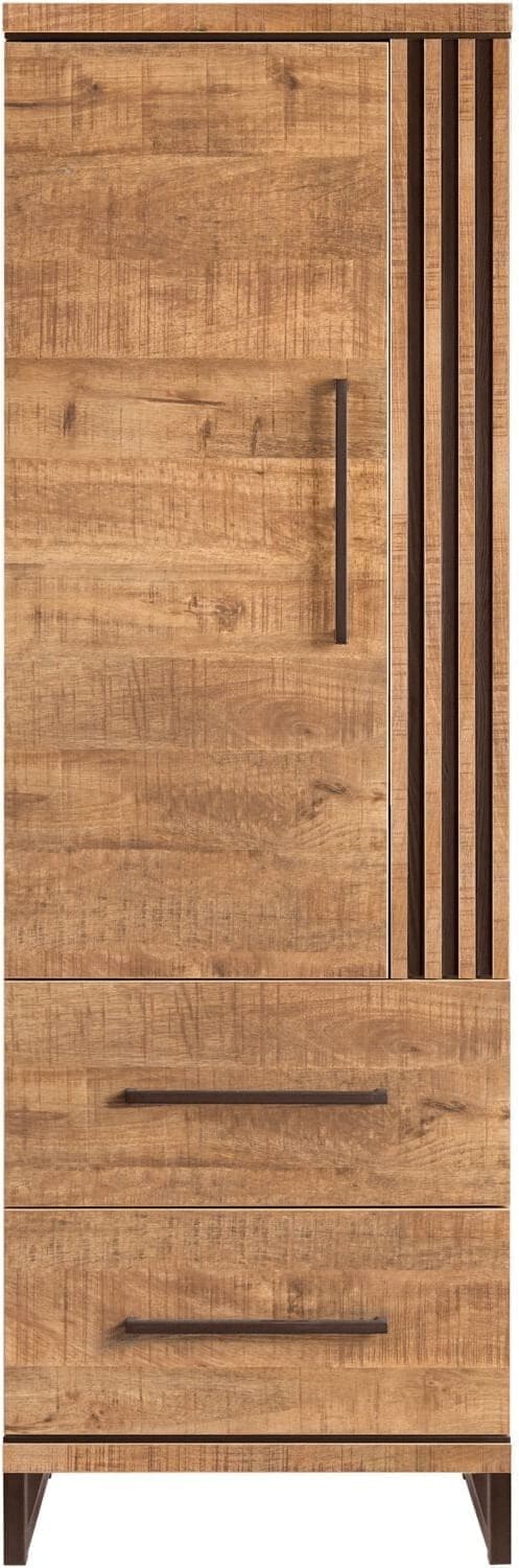 INHOUSE Opbergkast Giantina Mango Bruin|Naturel Kast|Bergkast