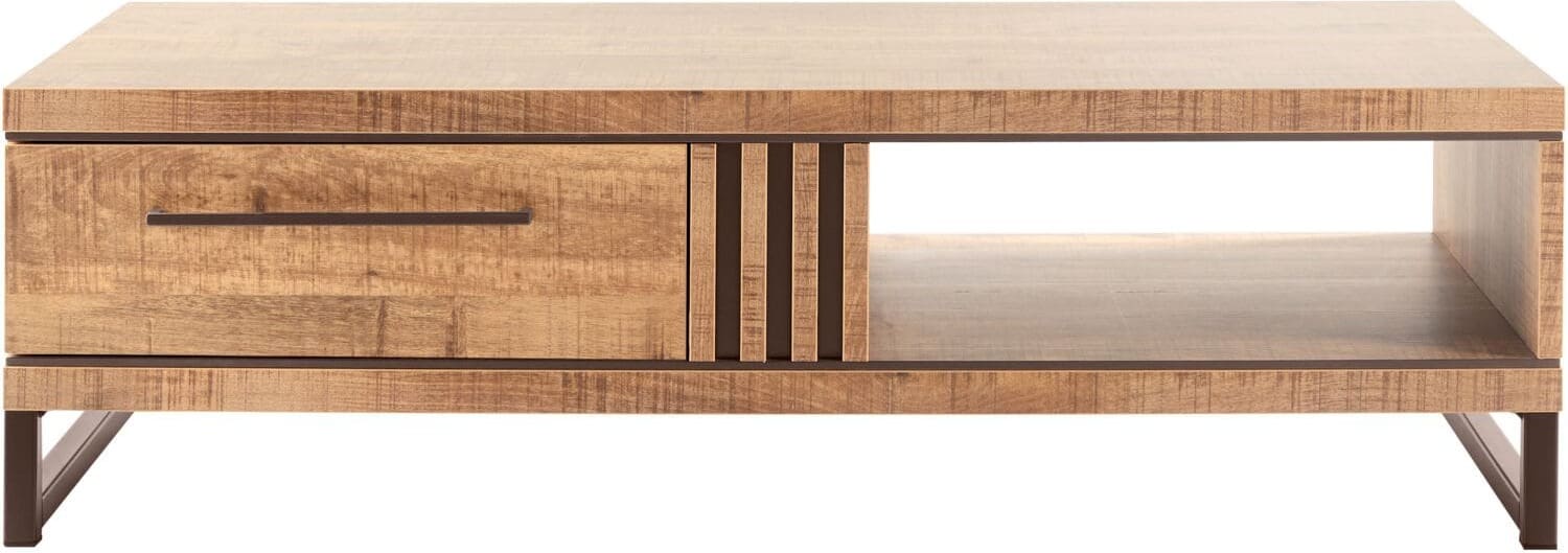 INHOUSE Salontafel Giantina Mango Bruin|Naturel Salontafel