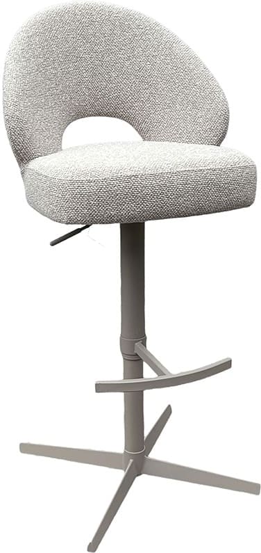 LABEL51 Barkruk Saint Tropez - Naturel - Royal Boucle Naturel Barstoel