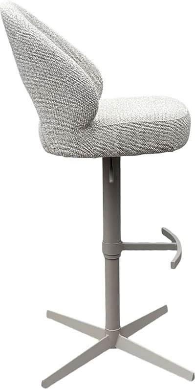 LABEL51 Barkruk Saint Tropez - Naturel - Royal Boucle Naturel Barstoel