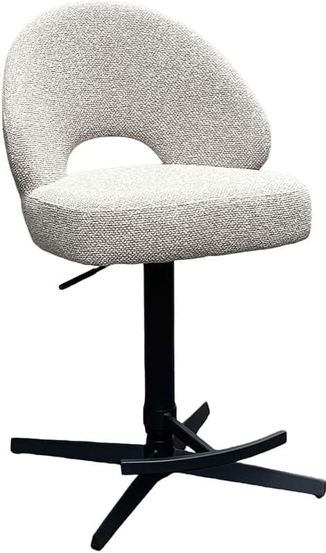 LABEL51 Barkruk Saint Tropez - Naturel - Royal Boucle Naturel Barstoel