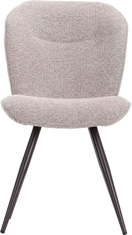 LABEL51 Eetkamerstoel Awesome - Beige - Geweven Beige Eetkamerstoel