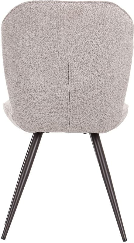 LABEL51 Eetkamerstoel Awesome - Beige - Geweven Beige Eetkamerstoel