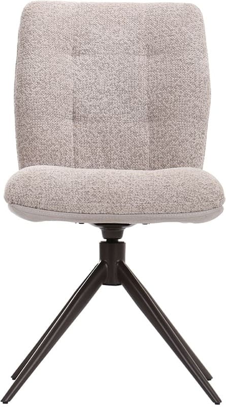 LABEL51 Eetkamerstoel No Way - Beige - Geweven Beige Eetkamerstoel