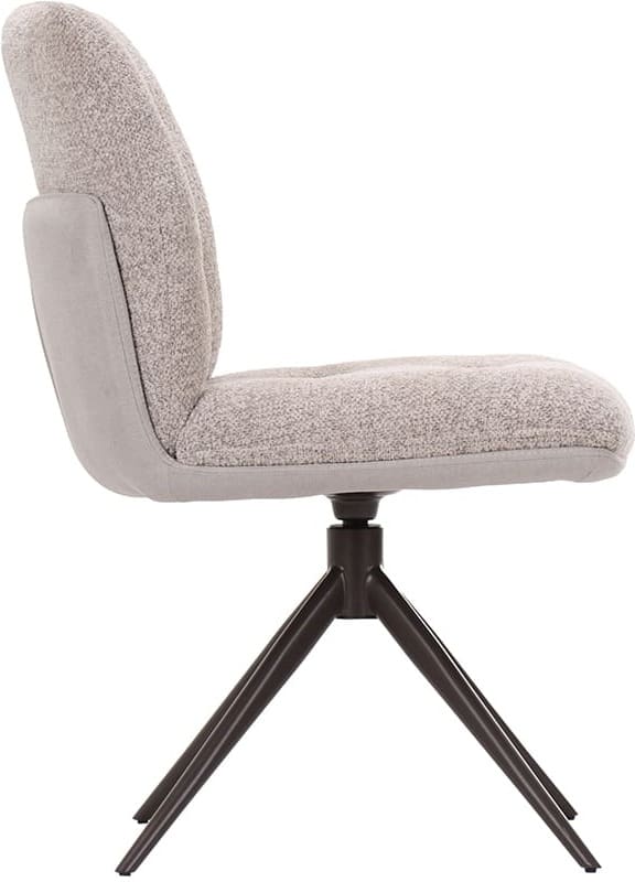 LABEL51 Eetkamerstoel No Way - Beige - Geweven Beige Eetkamerstoel