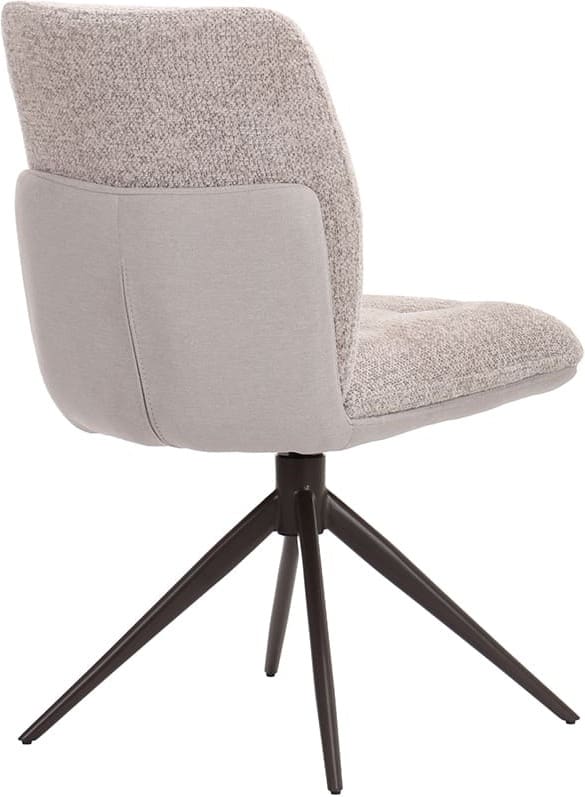 LABEL51 Eetkamerstoel No Way - Beige - Geweven Beige Eetkamerstoel