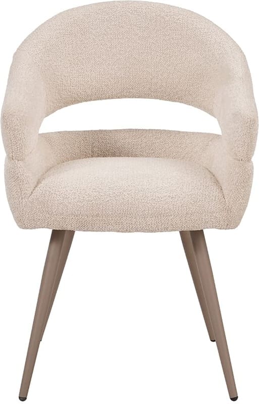 LABEL51 Eetkamerstoel Pia - Naturel - Geweven - One Size Naturel Eetkamerstoel