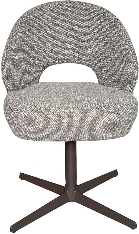 LABEL51 Eetkamerstoel Saint Tropez - Mushroom - Boucle Eetkamerstoel