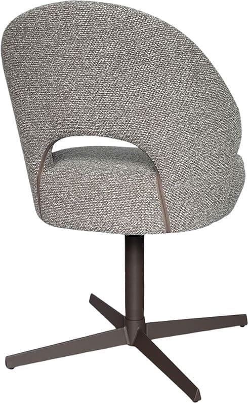 LABEL51 Eetkamerstoel Saint Tropez - Mushroom - Boucle Eetkamerstoel