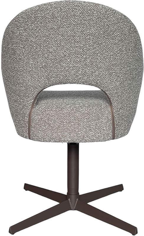 LABEL51 Eetkamerstoel Saint Tropez - Mushroom - Boucle Eetkamerstoel